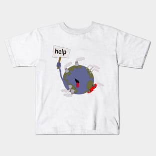help the earth Kids T-Shirt